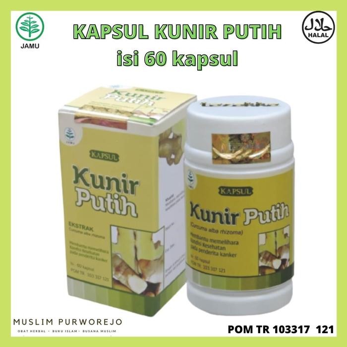 

Terlaris Kapsul Ekstrak Kunir Putih Tazakka Obat Herbal Kanker&Nyeri Lambung