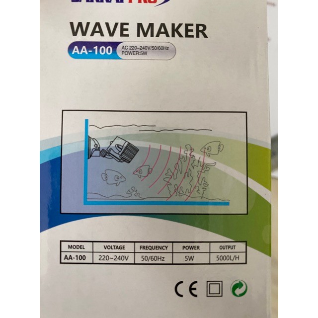 PEMBUAT OMBAK WAVE MAKER RIUM KOLAM SAKKAI PRO AA 100