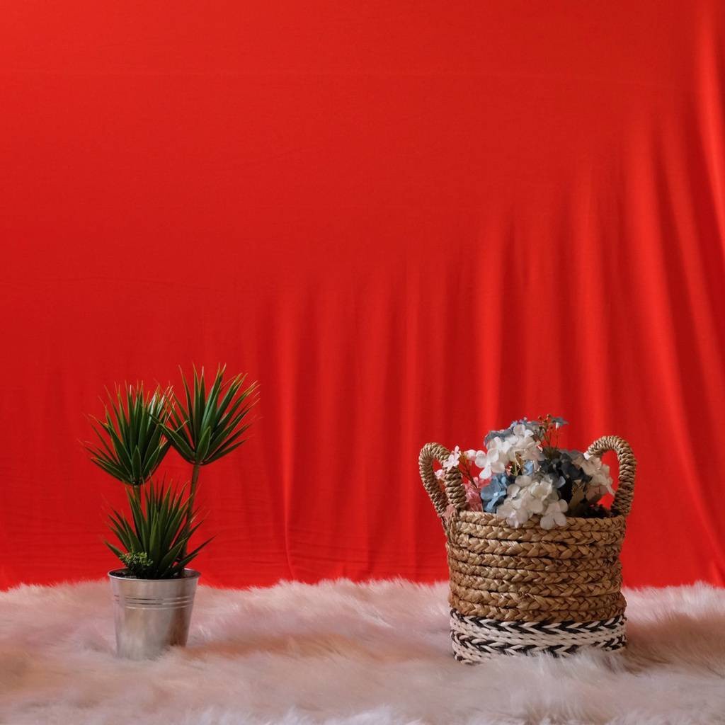 Flowpartt Kain Backdrop Merah Kain Foto Kain Merah Sangjit Kain Merah Wedding Kain Merah Pernikahan