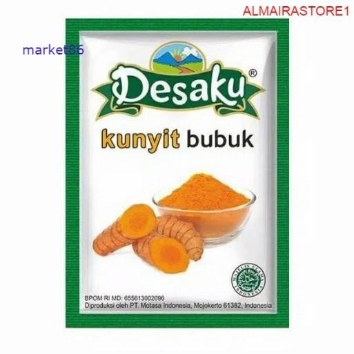 

Terlaris Desaku Kunyit Bubuk 10G Sachet _ Market86