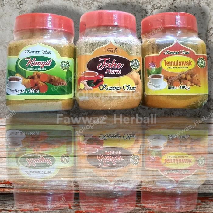 

Terlaris Jamu Bubuk Murni 100Gr Tanpa Gula Jahe Kunyit Temulawak