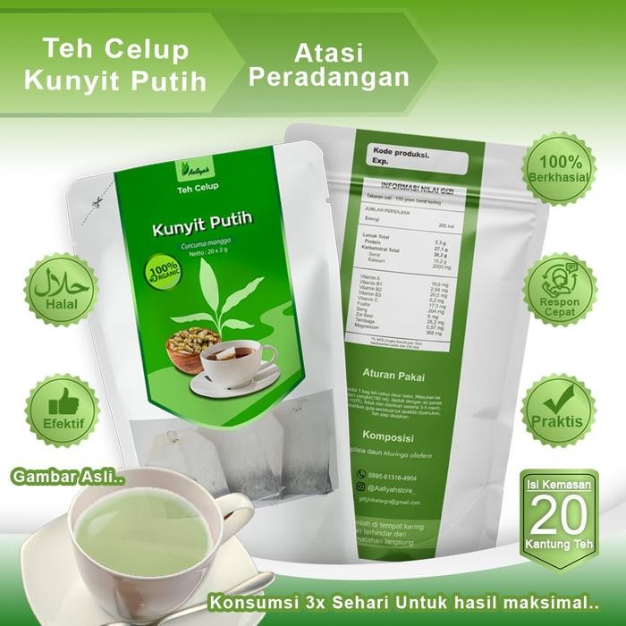 

Terlaris Teh Celup Kunyit Putih
