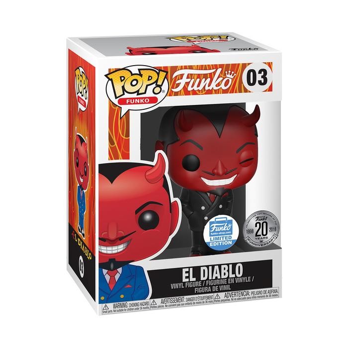 ASLI Funko Pop Excluisve - Funko Shop Spastik Plastik - El Diablo