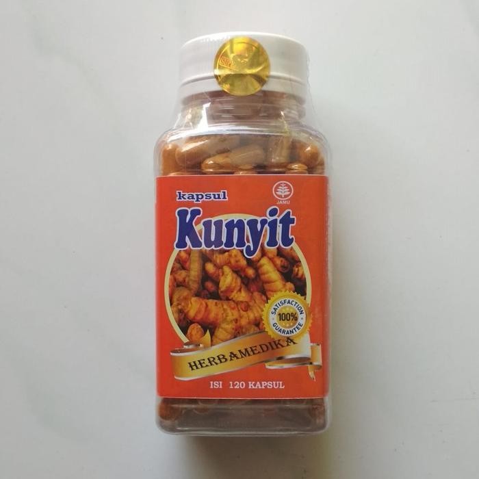 

Terlaris Kapsul Kunyit Herba Medika Diabetes Haid Sembelit Bab Kanker Kolestrol