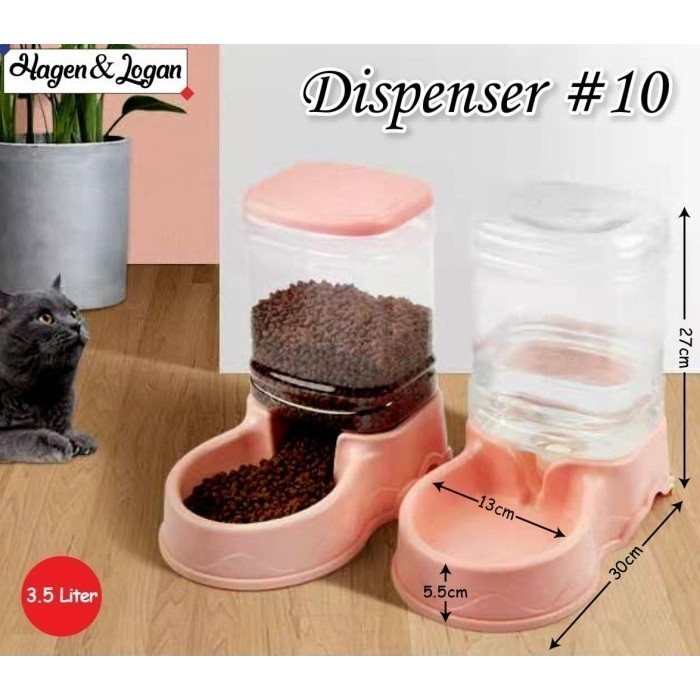 

DISPENSER FOOD & WATER - Dispenser Makanan dan Minuman Pets