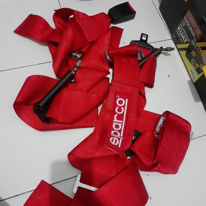 Seat Belt Sparco 4 Titik Second Second
