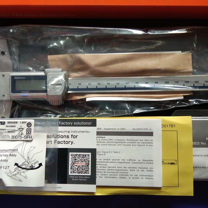 CALIPER DEPTH GAGE DIGITAL 0-150 MM ORIGINAL JAPAN MITUTOYO NEW