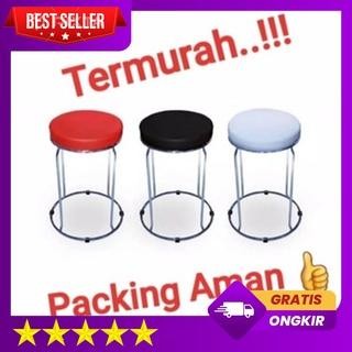 KURSI BULAT/ KURSI CAFE / BAR / KURSI BESI TINGGI 50cm