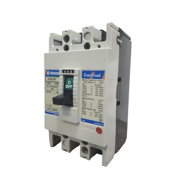 TERBARU MCCB TERASAKI FIXED TYPE 16Ka - E50SF 3P