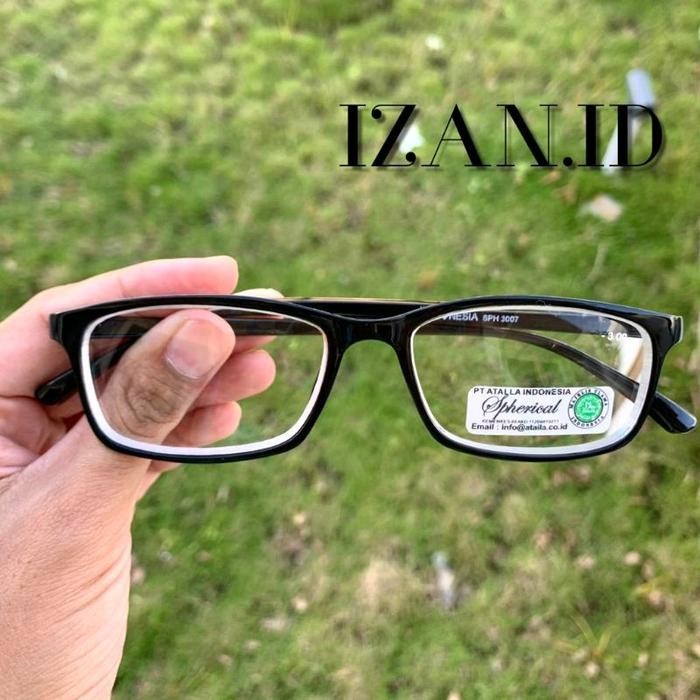 Kacamata Minus Rabun Jauh frame Mika Kecil Pria wanita ukuran 50 / 0,5 sampai 400 / 4