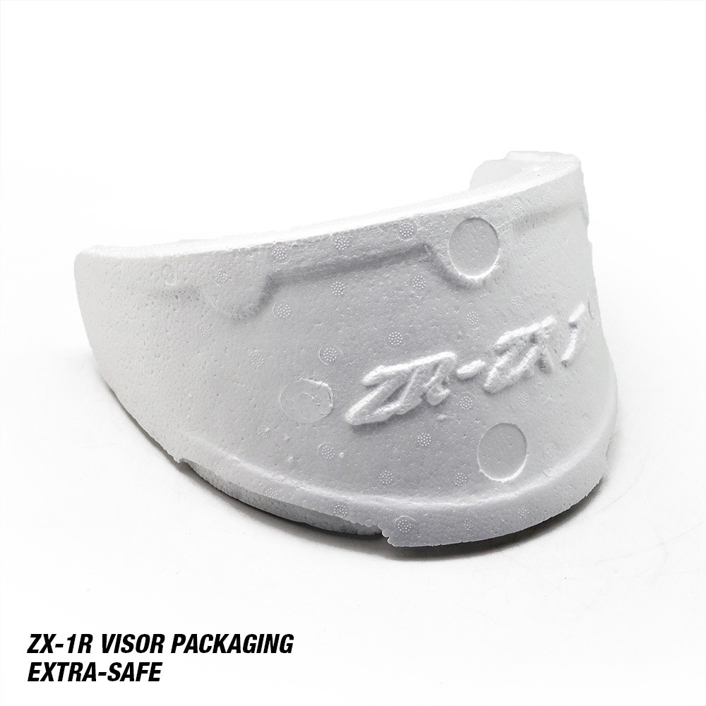 Visor NJS ZX-1R Iridium SMOKE - Kaca Helm Kaca Helm Kaca NJS Kaca Flat Kaca Iridium NJS