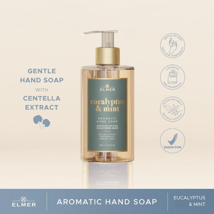 Hand Soap - Eucalyptus & Mint (Sabun Cuci Tangan ELMER)