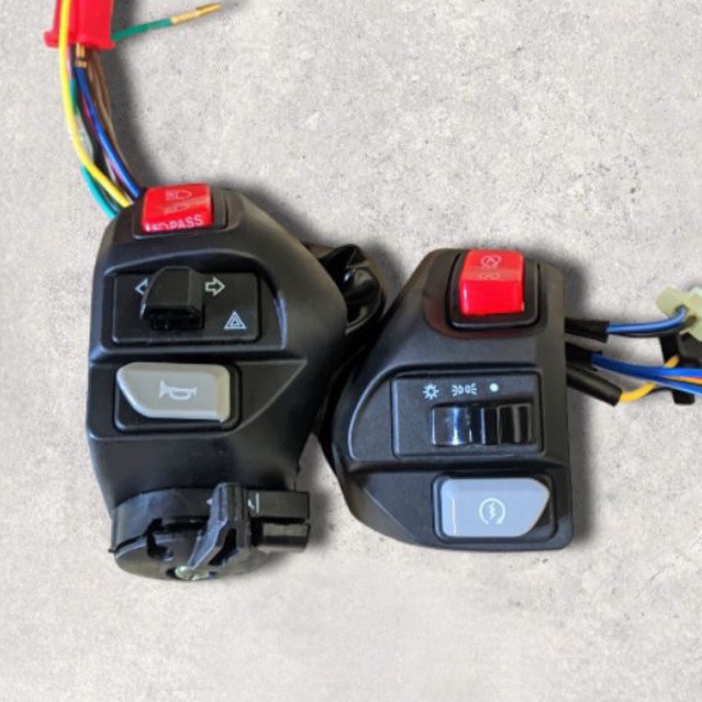 Saklar Set Mio Aerox Kiri Kanan Plus Engine Saklar Vietnam All Mio Aerox New Old Kualitas Mantap