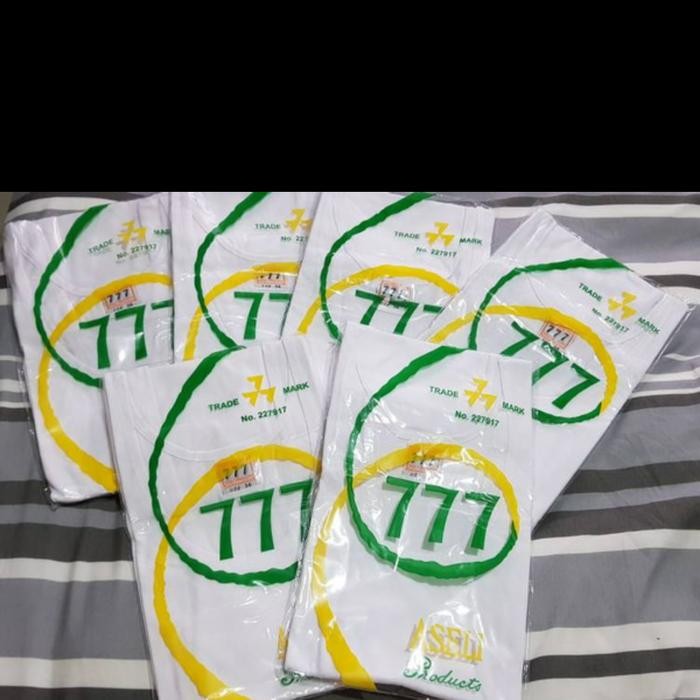 NEW PRODUK KAOS SINGLET 777 / KAOS KUTANG 777/ SINGLET PRIA 777 GROSIR MURAH WRT