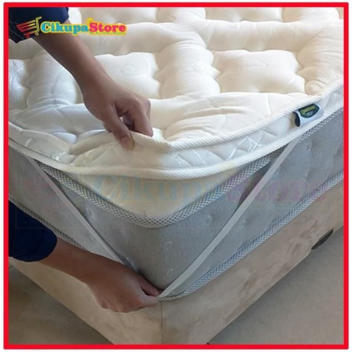 Alas Springbed / Topper Quantum 160X200 / Pelapis Kasur Matras Cover
