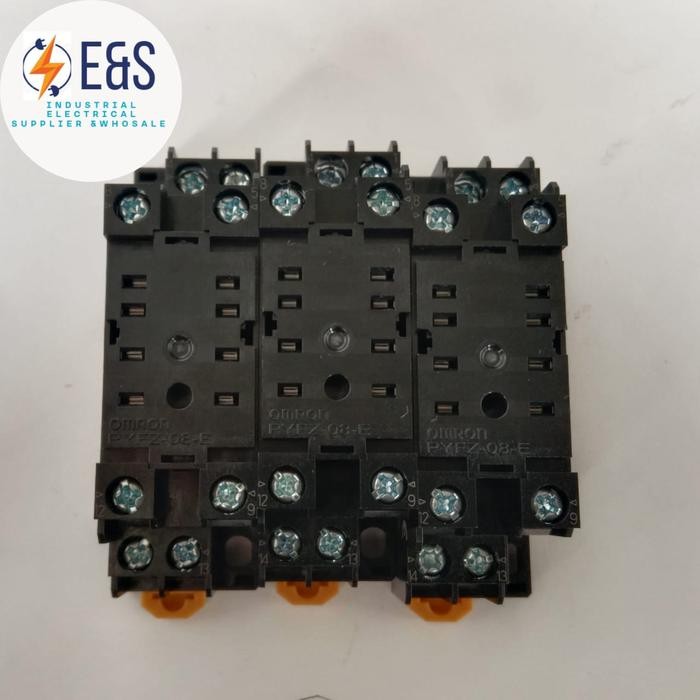 Relay Omron My2N Gs Ac 220V + Socket Omron Original My2 Ready Stok