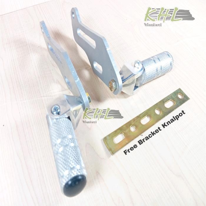 Fotstep Underbone Belakang Lipat Satria Fu Sonic 150r Jupiter MX - Baut Motor Motorcycle