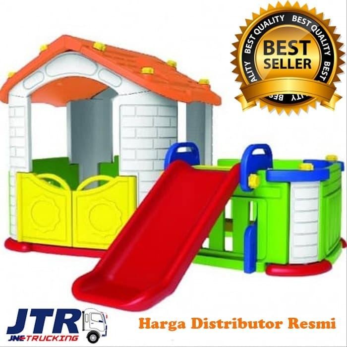 Termurah Rumah Rumahan Anak Plastik Dan Perosotan Playhouse Tobebe Tenda Anak