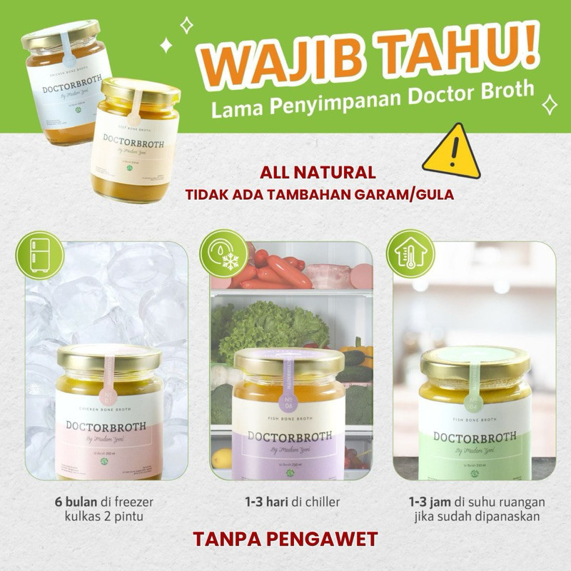 

Konter Makanan Doctor Broth - Chicken Broth (Kaldu Kental)