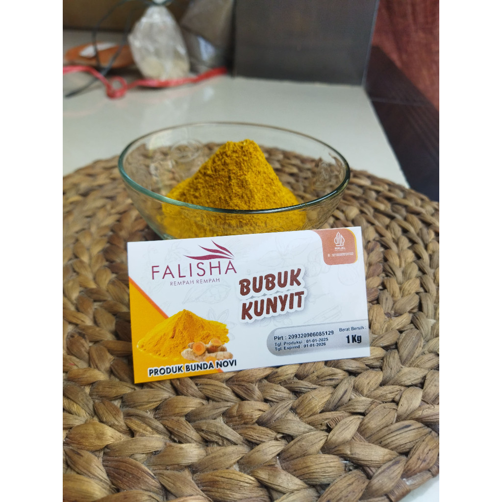 

Konter Makanan Kunyit Bubuk 1Kg/Bumbu Dapur Masak / Rempah Terlaris