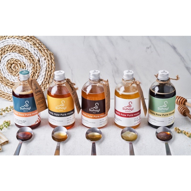 

Sensasi Lezat Madu Suhayl All Varian 450 Gram Raw Unprocessed