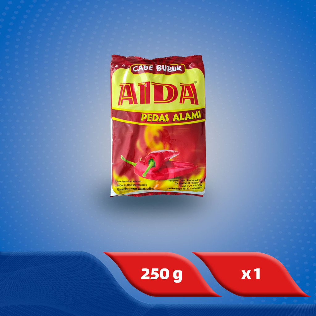 

Konter Makanan Aida Cabe Bubuk / Giling 250 G
