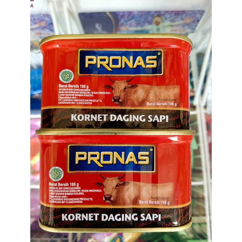 

Konter Makanan Pronas Kornet Sapi 198 Gram