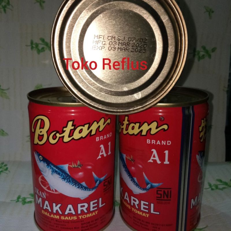 

Konter Makanan Botan Ikan Makarel 155 Gr
