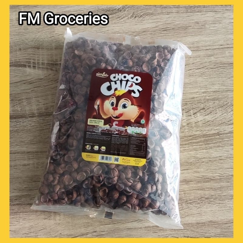 

Konter Makanan Simba Choco Chips 950 Gram Rasa Coklat