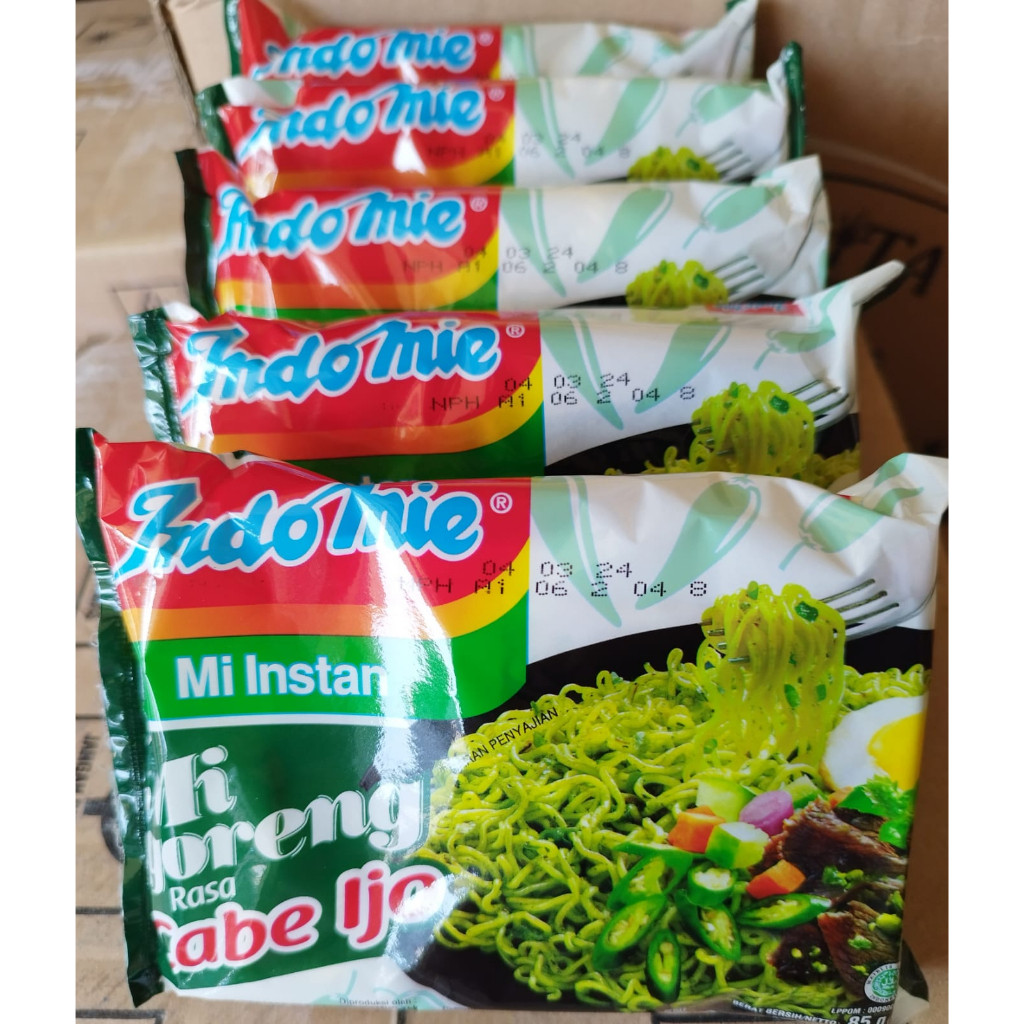 

Konter Makanan Indomie Goreng Cabe Ijo Isi 5 Pcs