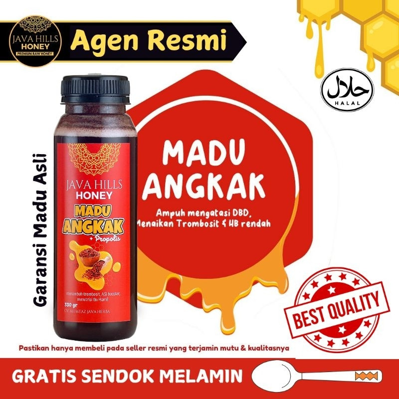 

Sensasi Lezat Java Hills Honey Madu Angkak Herbal Asli Murni Premium Mengatasi Demam Typus Dbd