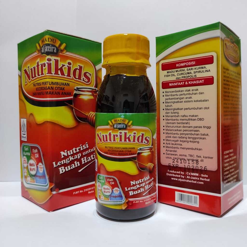 

Sensasi Lezat Madu Anak Nutrikids Al-Jazira 125Ml