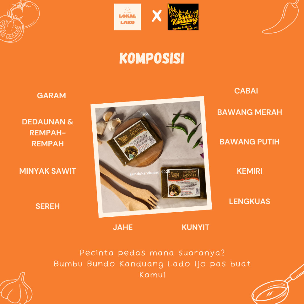 

Sensasi Lezat Bumbu Cabe Ijo Bumbu Masak Lado Ijo Bundo Kanduang Asli Padang