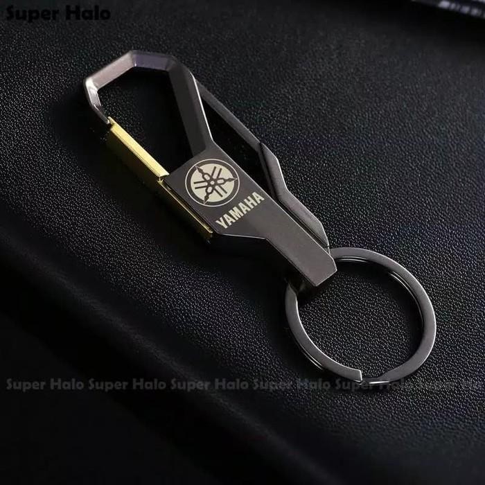 Asli.. Gantungan Kunci Remote Keyless Yamaha Nmax Aerox Xmax Lexi Freego Mio