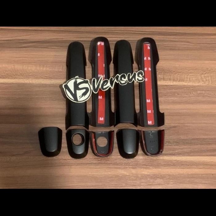 Murah.. Handle Cover Pintu Yaris Bakpao Hitam Doff Non Keyless