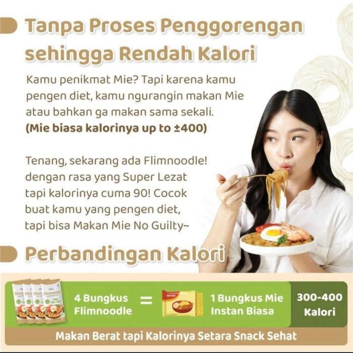 

Promo Terbatas Flimnoodle Mie Shirataki