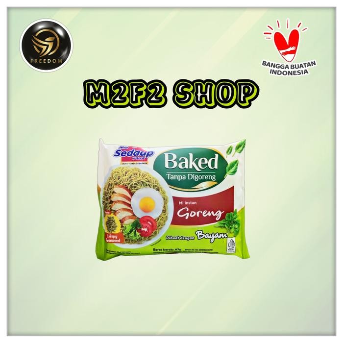 

Kualitas Terjamin Sedaap Baked Mie Instant Goreng Original Bahan Bayam Bag 87Gr (Karton)