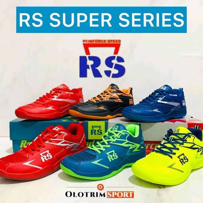 TERMURAH - RS SuperSeries SS 626 627 628 629 630 631 632 633 634 640 Sepatu Badminton Super Series
