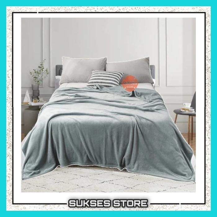 Selimut Bulu / Selimut Polos / Selimut Bulu Dewasa