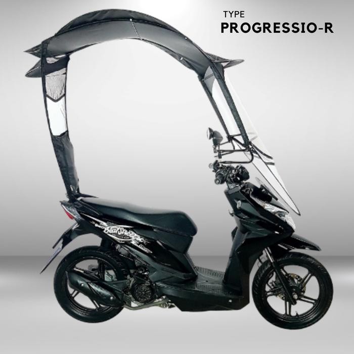 Allbeknow Progressio Black Payung Motor/ Kanopi/ Cover