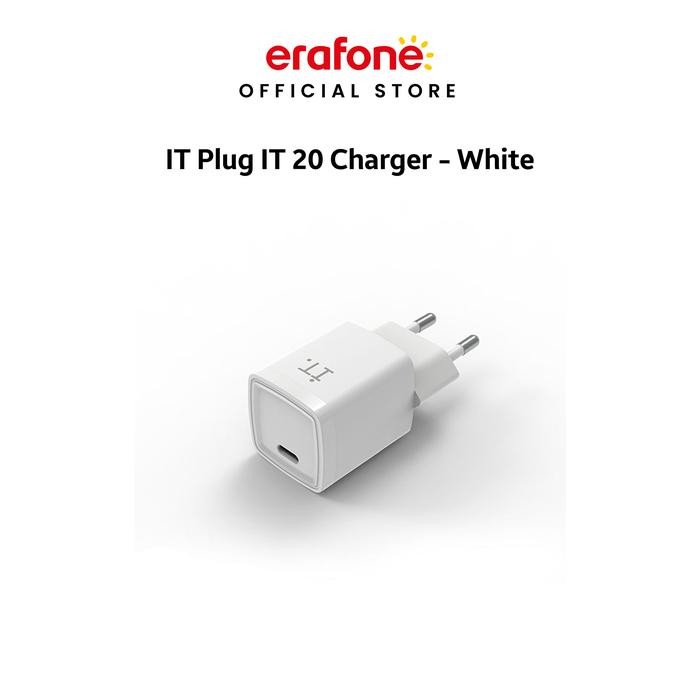 It Plug It 20 Charger - White Promo