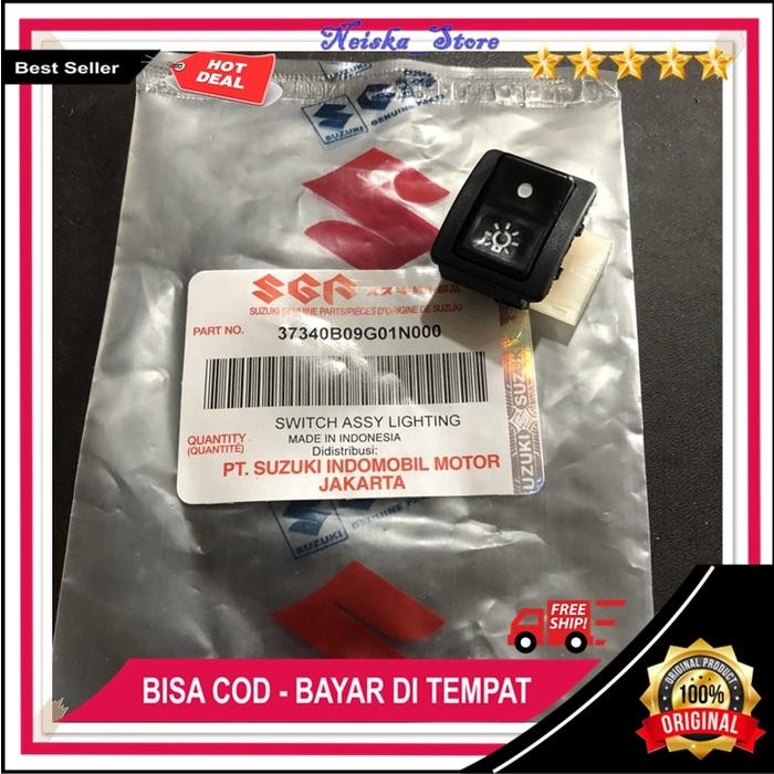 Masih Ready Tombol On Off Motor Lampu Suzuki Smash / Shogun 125 Original Saklar