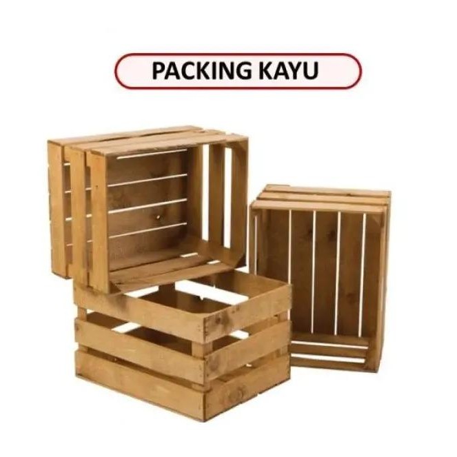 ORIGINAL.. TAMBAHAN PACKING KAYU LAPTOP J&T