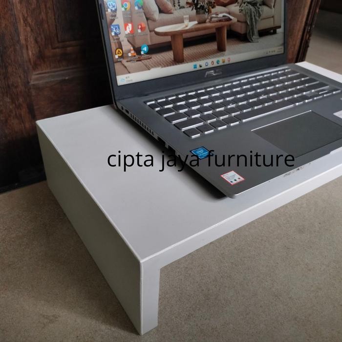 LANGSUNG GAS. CIPTA JAYA - CUSTOM DUDUKAN MEJA STAND LEBAR 25 DAN 30 TATAKAN MONITOR