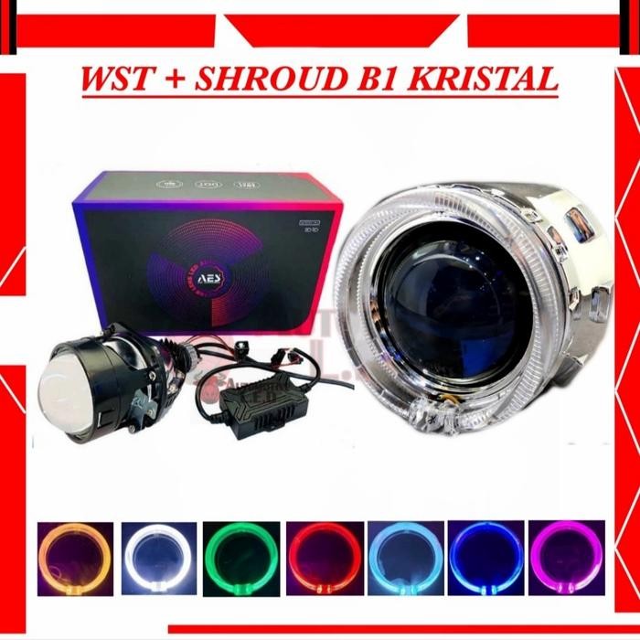 BILED WST AES PAKETAN SHROUD 2,5 INCHI BILED PROJECTOR AES WST B1