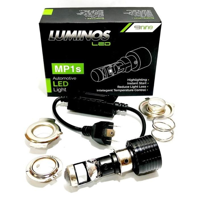 LAP LED UTAMA MOTOR MINI PROJECTOR MP1S 9NINE LUMINOS SUPER TERANG