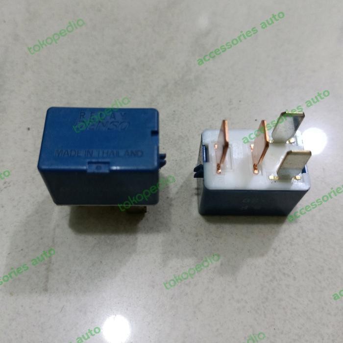 Baru.. Relay Denso Kaki 4 12 V Made In Thailand Original