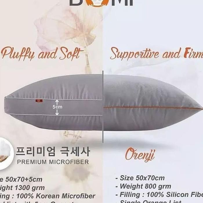 bantal microfiber domi