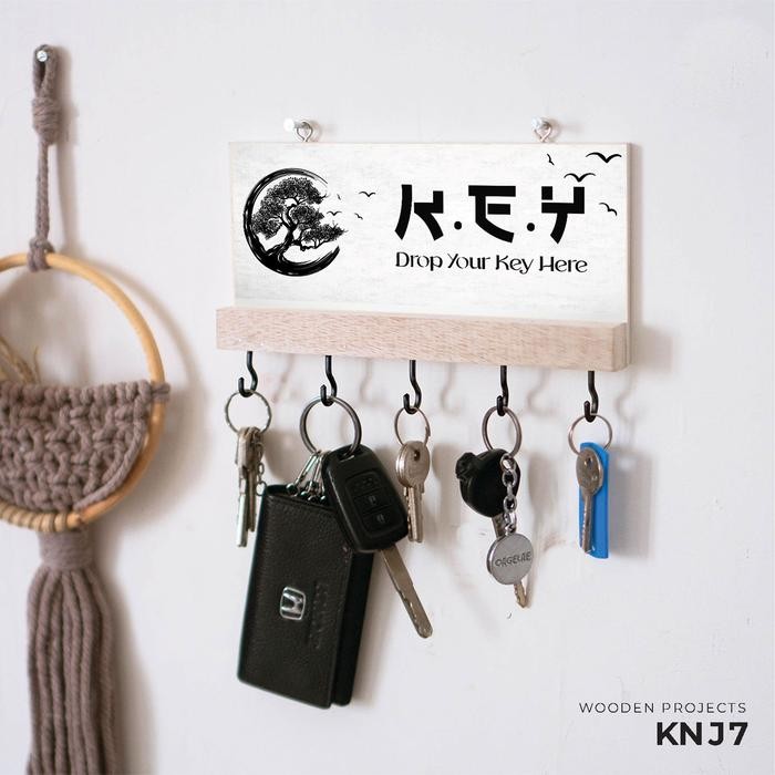 

ORIGINAL en Projects Gantungan Kunci Jap Style Rak san Dekorasi Dinding Perlengkapan Organizer Rumah