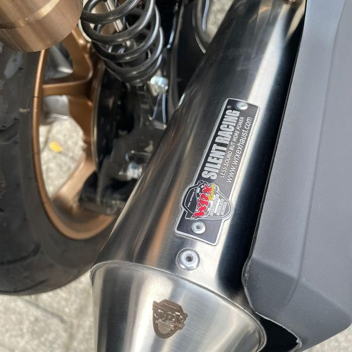 WRX KNALPOT SILENT RACING V2 K150 YAMAHA NMAX TURBO / NMAX NEO